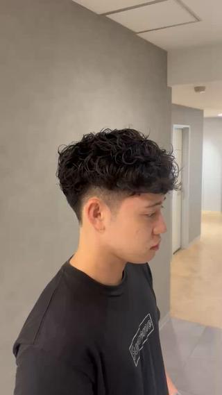 パーマ メンズ 33〖SASA〗大阪店所属・西野 翔太のヘアスタイル