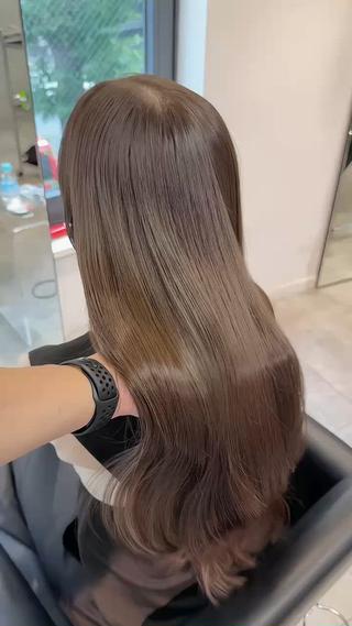 透明感ショコラグレージュ