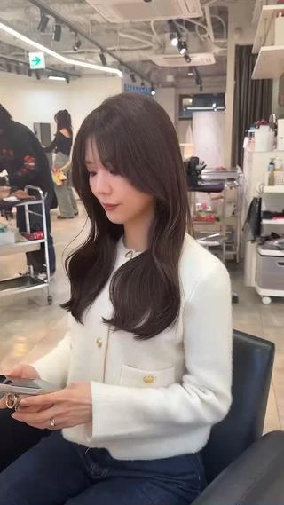 透明感ココアグレージュ