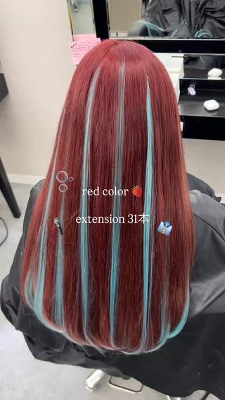 ロング カラー ☁️ྀི ALPHA . RISA☁️ྀིのヘアスタイル