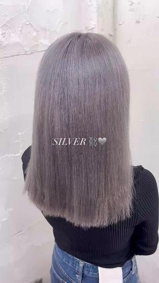 ミディアム カラー ☁️ྀི ALPHA . RISA☁️ྀིのヘアスタイル