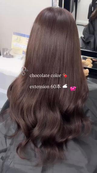 ロング カラー 🎀ハイトーン. 難波.RISA🎀のヘアスタイル