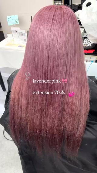ロング カラー 🎀ハイトーン. 難波.RISA🎀のヘアスタイル