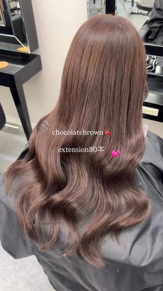 ロング カラー ☁️ྀི ALPHA . RISA☁️ྀིのヘアスタイル
