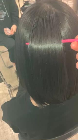 ミディアム パーマ ウルフ・ハイレイヤー 🌟ナカノ・ユウヤのヘアスタイル