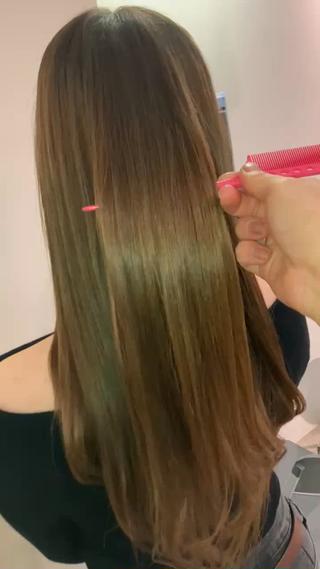 ロング カラー ウルフ・ハイレイヤー 🌟ナカノ・ユウヤのヘアスタイル