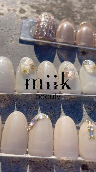 ネイル miikbeauty ミークビューティーのネイルデザイン