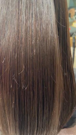 セミロング Moana大宮店所属・石坂駿伍/縮毛矯正/ ストレート/髪質改善のヘアスタイル
