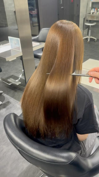 ロング カラー ✨🎨艶髪カラー 🎨✨かえでのヘアスタイル