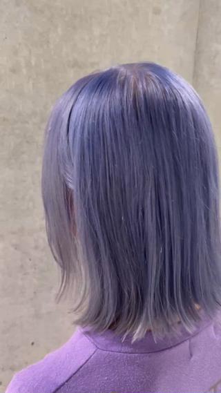 ミディアム カラー shizuna/天神 /メンズ/ボブのヘアスタイル