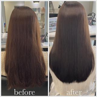 【髪質改善】美髪矯正+カット
癖毛、うねり、ふくらみ、切れ毛やごわつきなど、髪質に悩む方にはまずこちらをオススメしています。

栄養素を詰め込みながら縮毛矯正していくので、自然で柔らかく、今まで至上1番の髪質に。

#髪質改善 #髪質改善ストレート #縮毛矯正 #酸性ストレート #癖毛  