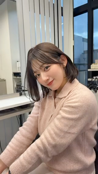 内巻きでも外に巻いてもかわいいボブ

顔周りの似合わせカットはとっても大切◎
是非お任せください 