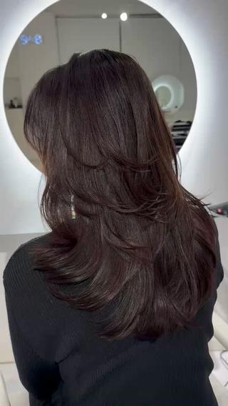 ロング rina/無料レイヤ ーカット/上野🌱のヘアスタイル