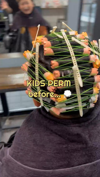 KIDS PERM ￥8,800

前髪がすぐ伸びてお手入れが大変…
そんなお子さまにぴったりなKIDSパーマ 