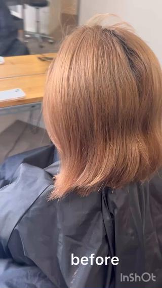 ミディアム OFF YUYAのヘアスタイル