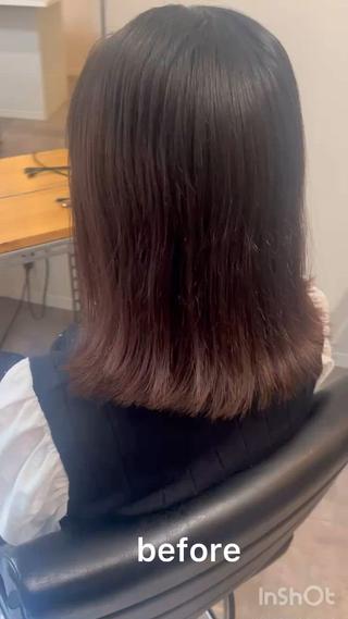 ミディアム OFF YUYAのヘアスタイル