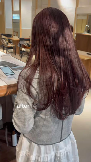 ロング カラー Yui 🫧のヘアスタイル