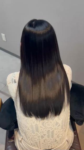 最近始まりました^^*髪質改善カラーH