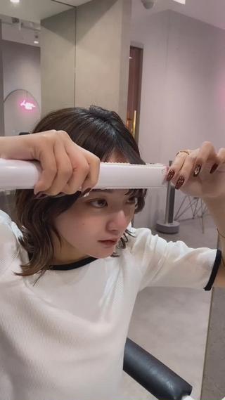 ミディアム カラー 新宿/韓国風レイヤー 髪質改善/渋谷直樹のヘアスタイル