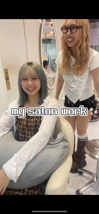 いつもの施術風景になります♡！
こんな感じで沢山お話しながらお客様の好みをすり合わせながら施術してます
 