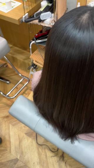 ロング カラー パーマ youres hair はなれ店所属・最高峰🌈髪質改善 縮毛矯正💖後藤のヘアスタイル