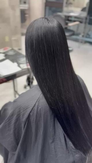 ロング カラー メンズ ☁️寒色カラー海老名 NO,1☁️かずきのヘアスタイル