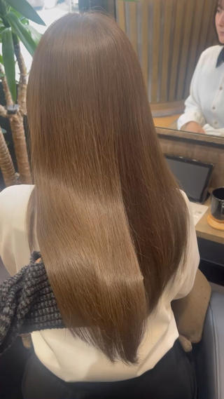 セミロング カラー ダブルカラー /まつ毛パーマ🎀のヘアスタイル