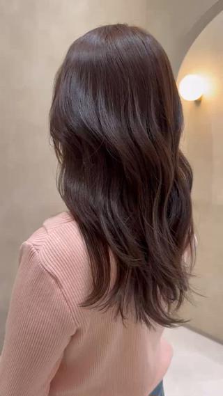 セミロング 青木 優磨のヘアスタイル