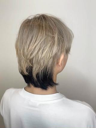 ショート カラー APPEL所属・APPEL hair ／岡山のヘアスタイル