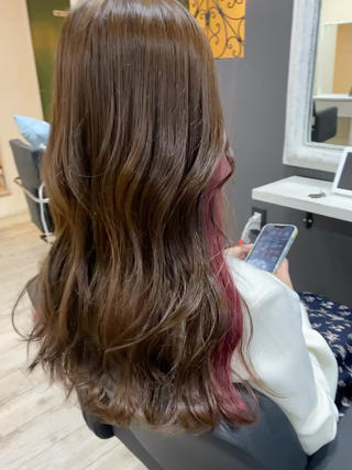 ロング カラー APPEL所属・APPEL hair ／岡山のヘアスタイル