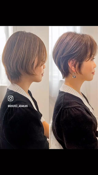 ショート カラー uni private salon所属・uni ボブ ショートカット特化のヘアスタイル