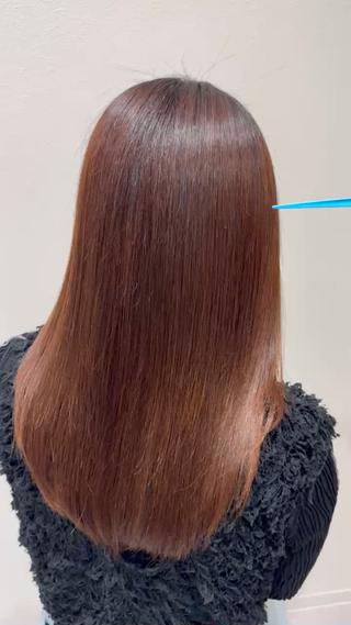 セミロング 森脇 龍星のヘアスタイル
