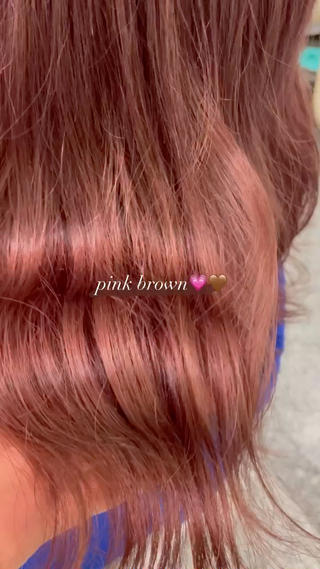 カラー ハイトーン/ブリーチ 🤍足立里湖のヘアスタイル