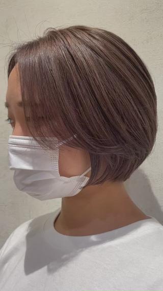 ショート haru/レイヤー/ ウルフのヘアスタイル