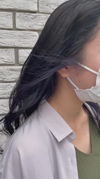 セミロング haru/レイヤー/ ウルフのヘアスタイル