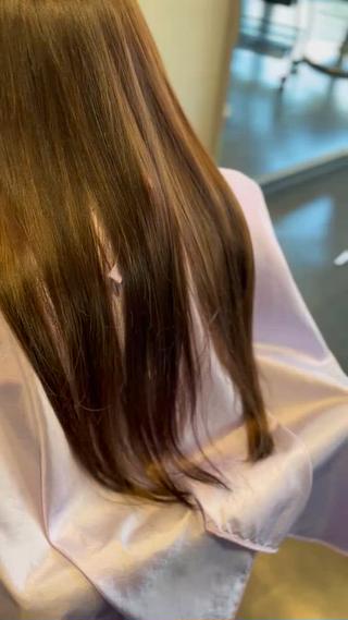 ロング 髪質改善⚡️カラー 🍀武久 誠🍀のヘアスタイル