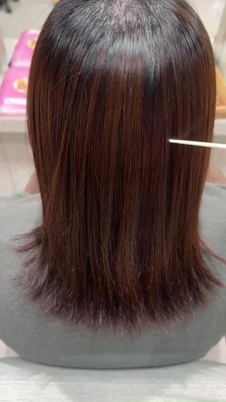 ミディアム パーマ crece💫 kurumiのヘアスタイル