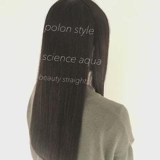 ロング カラー パーマ 🥇髪質改善🥇 polon代表鵜澤のヘアスタイル