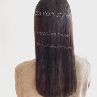 ロング カラー パーマ 🥇髪質改善🥇 polon代表鵜澤のヘアスタイル