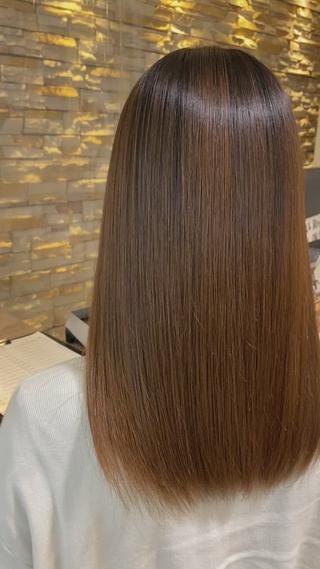 セミロング 髪質改善専門店 mariposa 森ノ宮店所属・鯉谷 僚 ／縮毛矯正のヘアスタイル