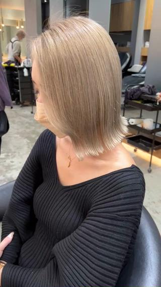 ミディアム ダブルカラー /垣尾颯大のヘアスタイル