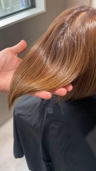 ショート 髪質改善 イオリのヘアスタイル