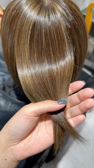 ショート カラー 髪質改善 イオリのヘアスタイル