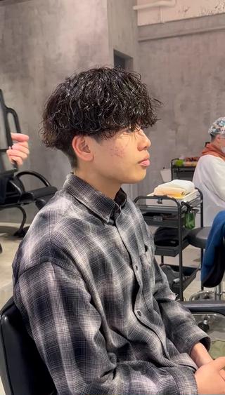 ショート メンズパーマ/縮毛 超特化/tomokiのヘアスタイル