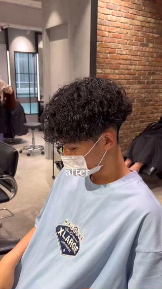 ショート メンズパーマ/縮毛 超特化/tomokiのヘアスタイル