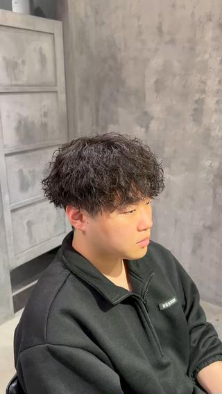 ショート メンズパーマ/縮毛 超特化/tomokiのヘアスタイル