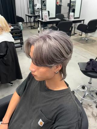 カラー メンズ 福岡美容室【pia】 タイヘイのヘアスタイル