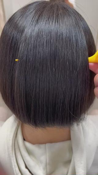 ショート ショート/白髪ぼかし 君和田若菜のヘアスタイル