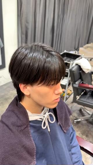 メンズ 縮毛矯正モデル募集／ 米田　奈月のヘアスタイル