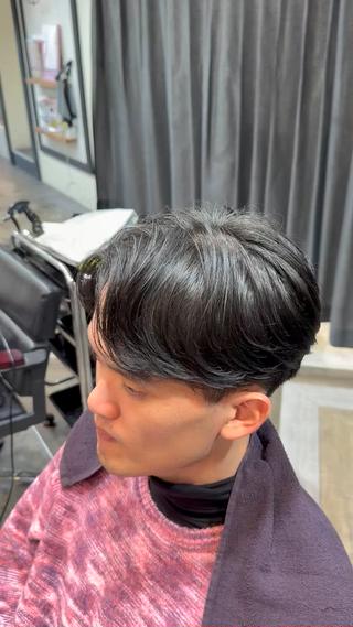 メンズ 縮毛矯正モデル募集／ 米田　奈月のヘアスタイル